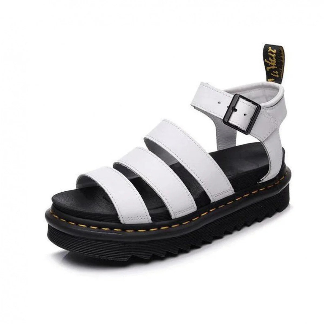 Saskia | Damen Orthopädische Plateau Sandalen