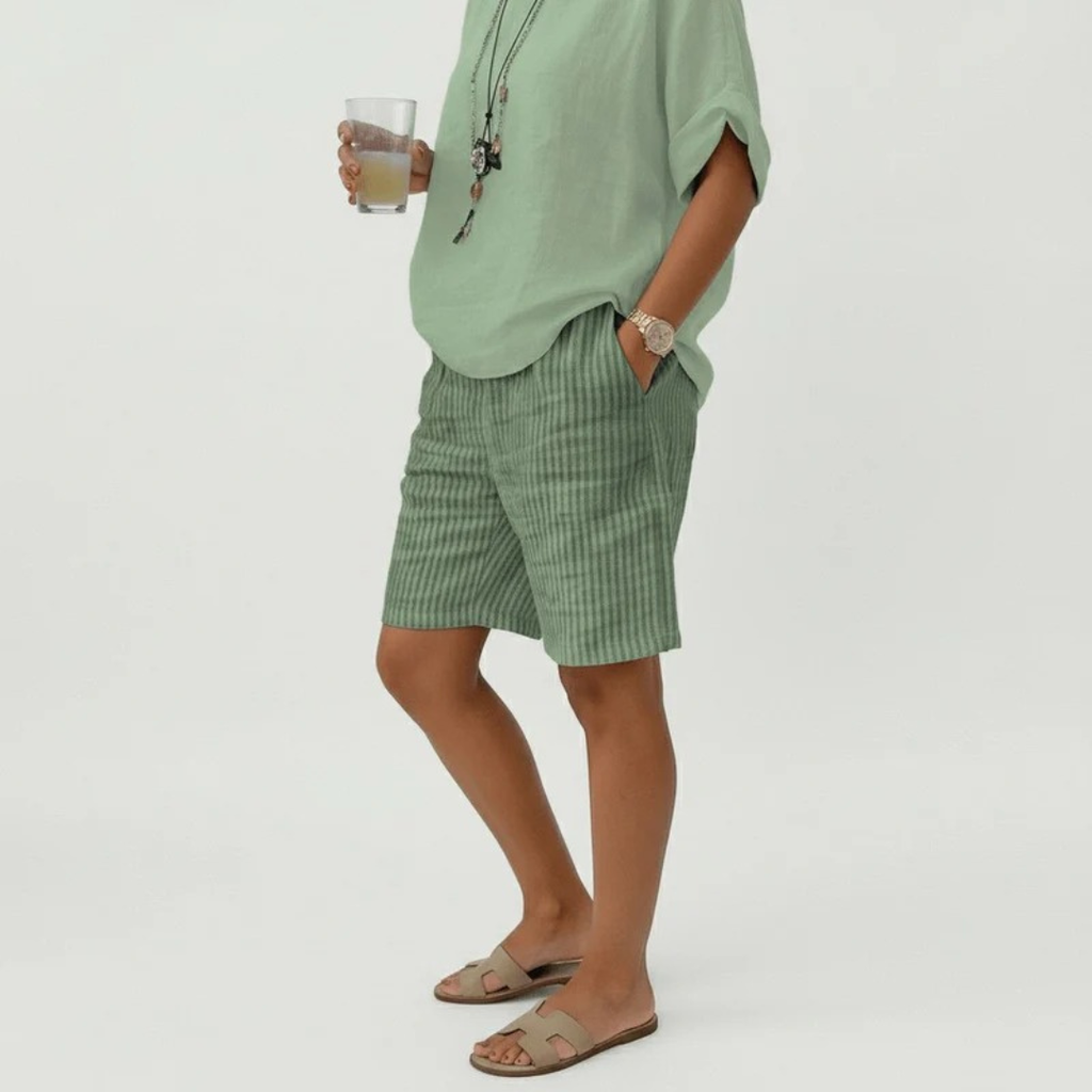 Saskia | Damen Relaxed Fit Sommer Shorts