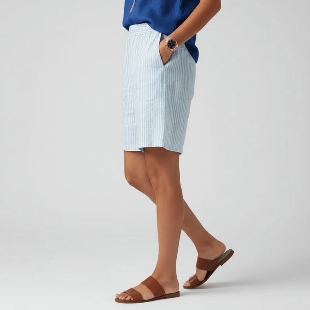 Saskia | Damen Relaxed Fit Sommer Shorts