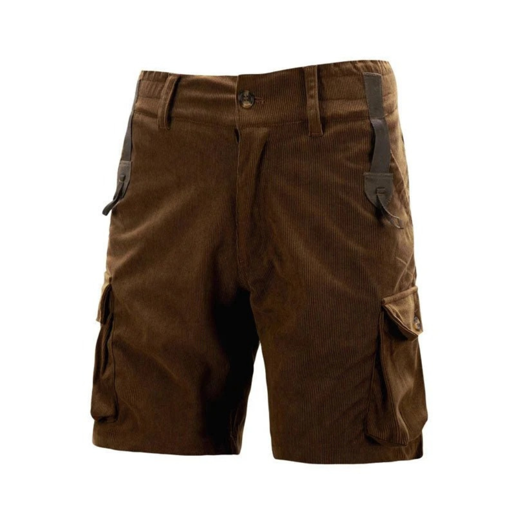 Sebastian | Herren Stilvolle Cord Cargo Shorts
