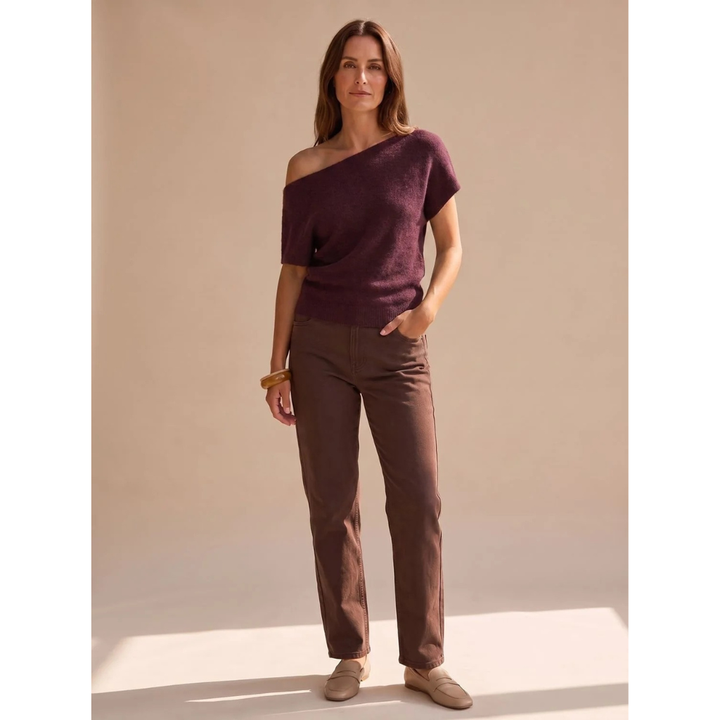 Selene | Damen Pullover mit Besonderem Schnitt und Komfort