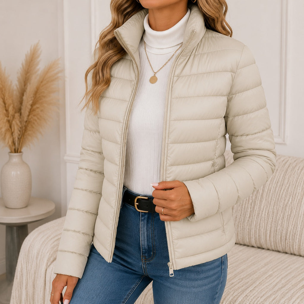 Selina | Damen Leichte Wasserdichte Jacke mit Reißverschluss
