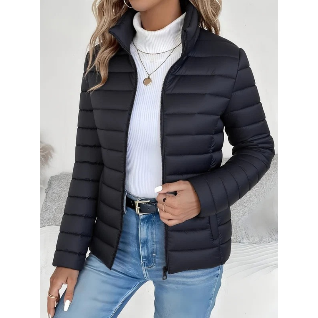 Selina | Damen Leichte Wasserdichte Jacke mit Reißverschluss