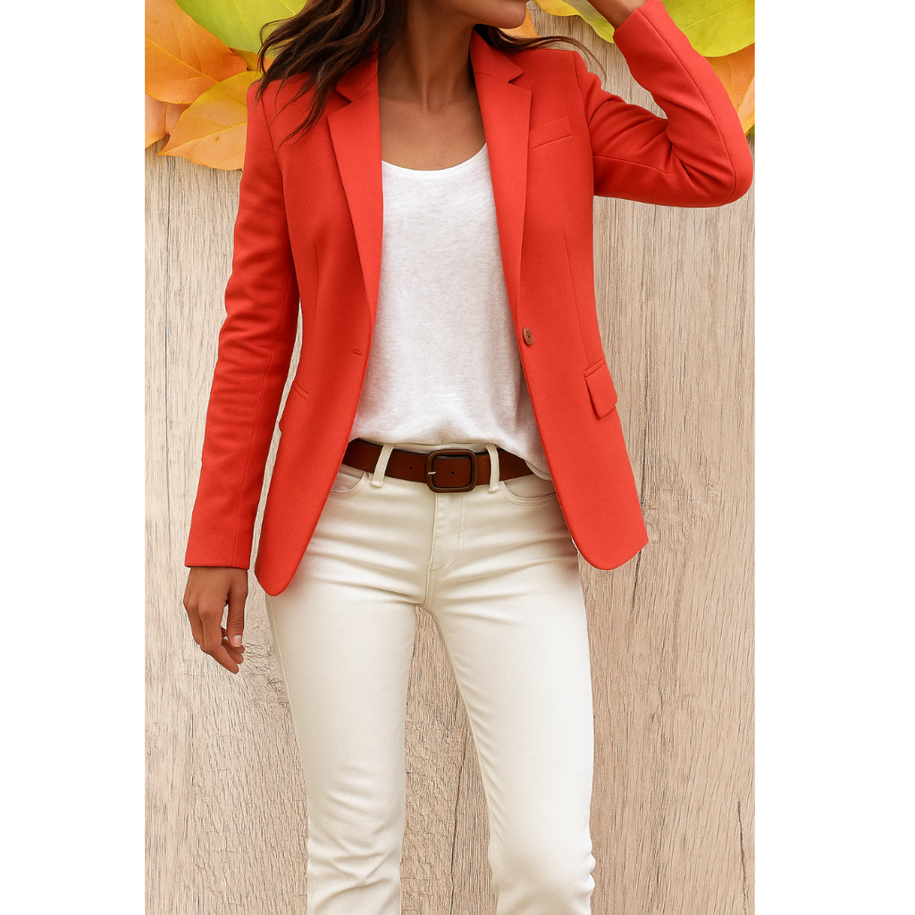 Senta | Damen Eleganter Blazer Mit Schnitt