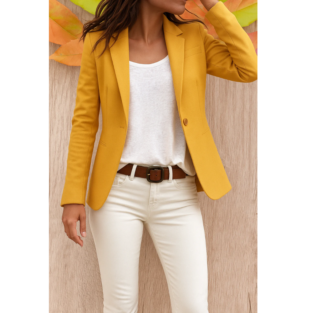 Senta | Damen Eleganter Blazer Mit Schnitt