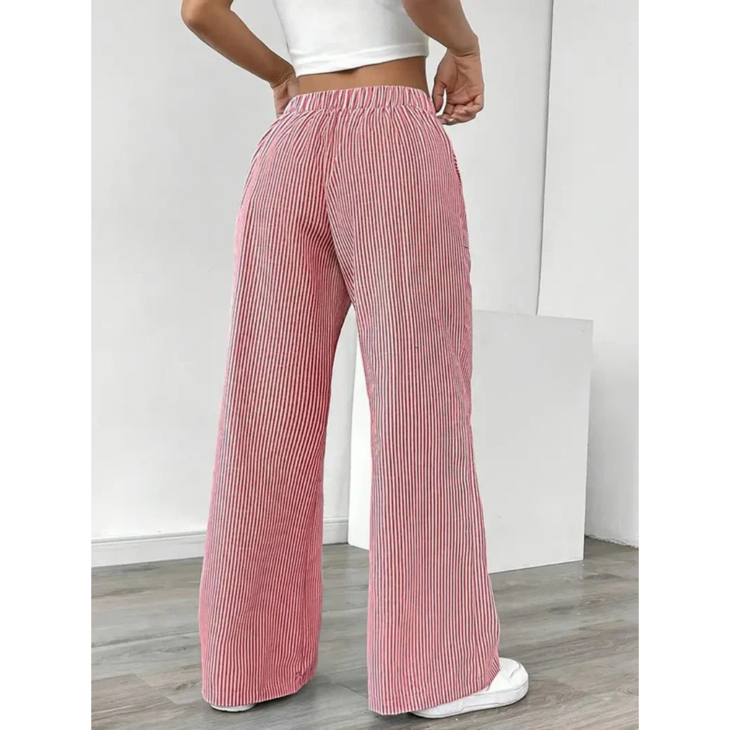 Senta | Damen hose Streifen Freizeit