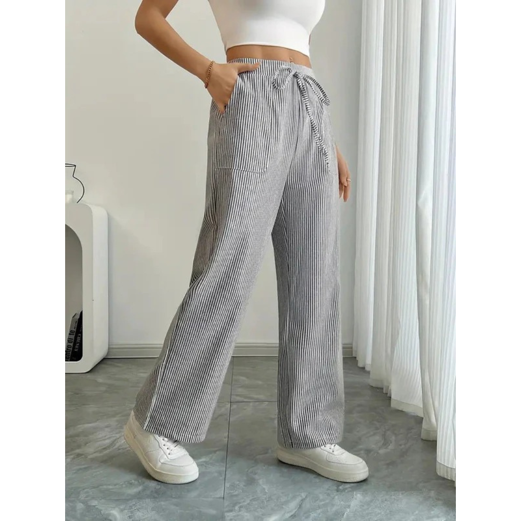 Senta | Damen hose Streifen Freizeit