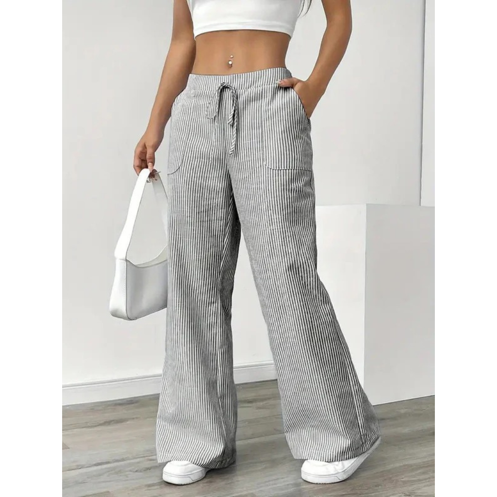 Senta | Damen hose Streifen Freizeit