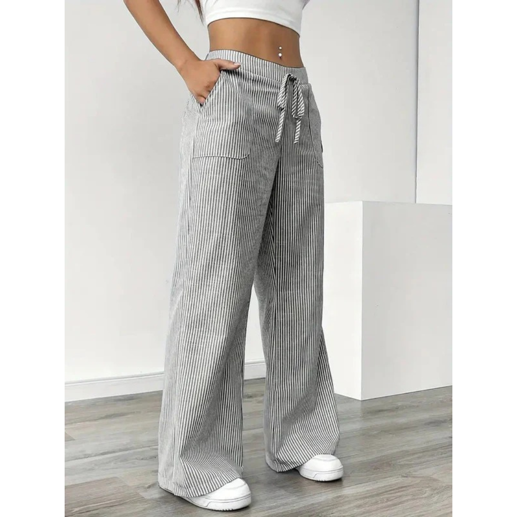 Senta | Damen hose Streifen Freizeit