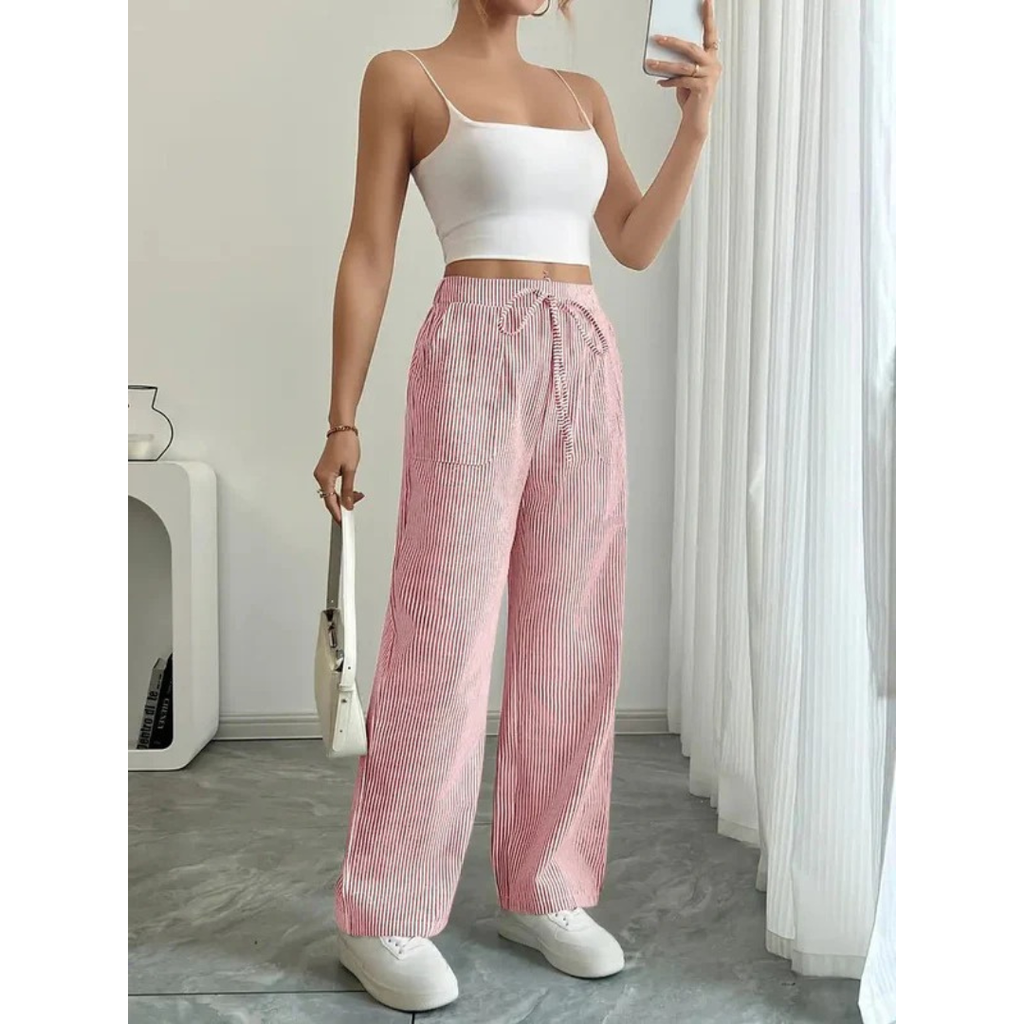 Senta | Damen hose Streifen Freizeit