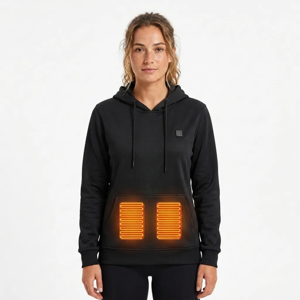 Sibylle | Damen Thermo Hoodie mit Kapuze