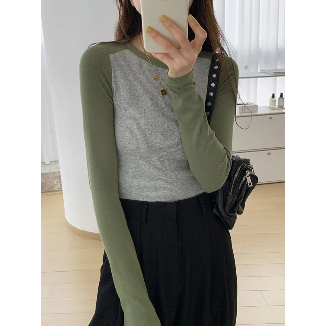 Sienna | Damen Kleid Mit Langarm Und Kurzer Länge