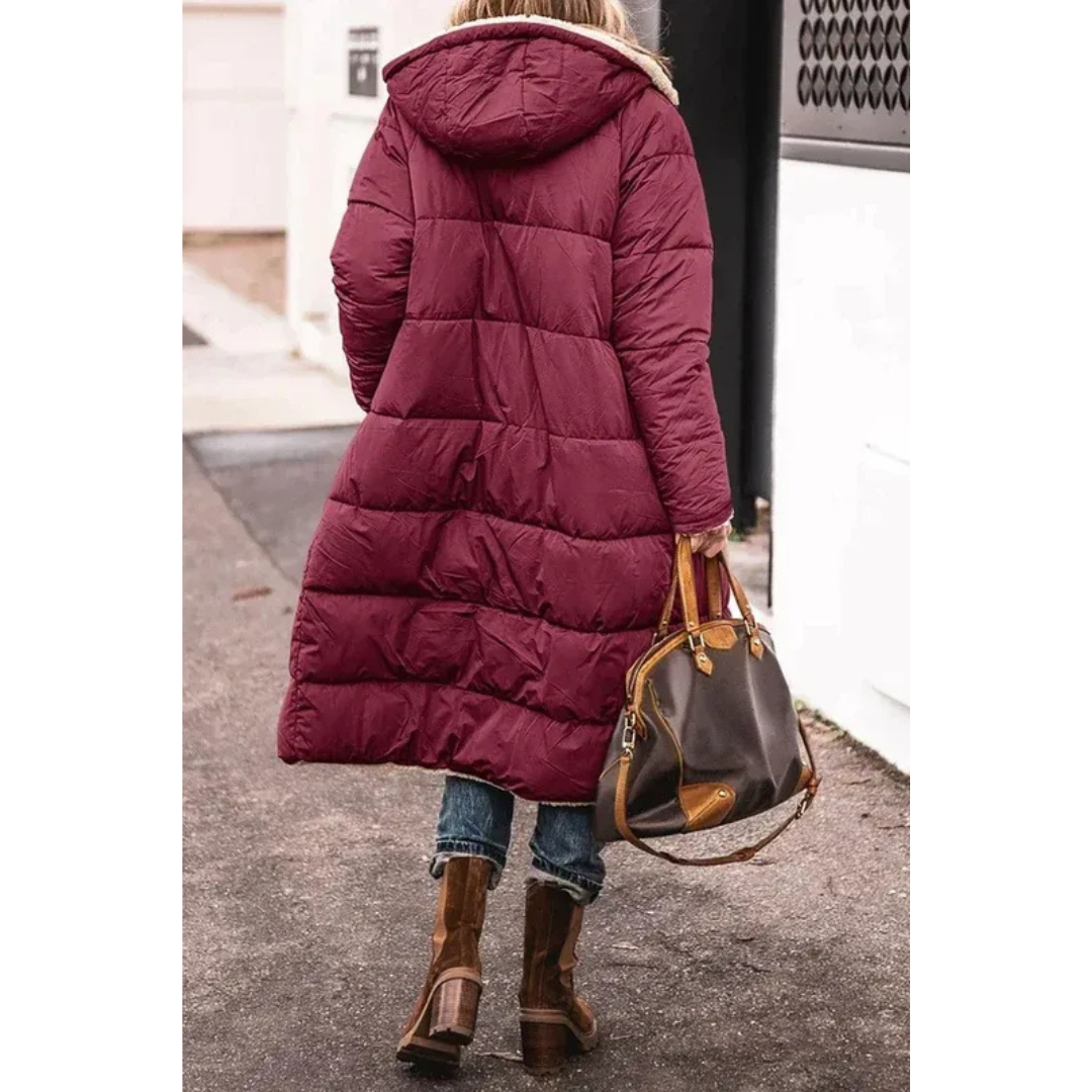 Silvia | Damen Winterjacke mit langem Schnitt