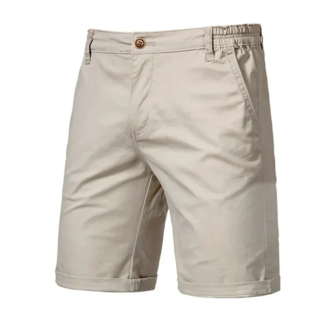 Simon | Herren Chino Shorts Klassisch Für Strand