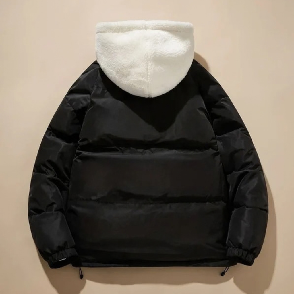 Simone | Damen Winterjacke mit Kapuze und Fleece Design