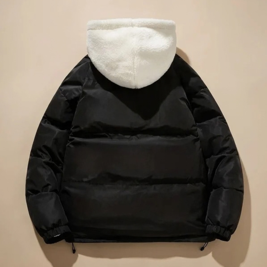 Simone | Damen Winterjacke mit Kapuze und Fleece Design