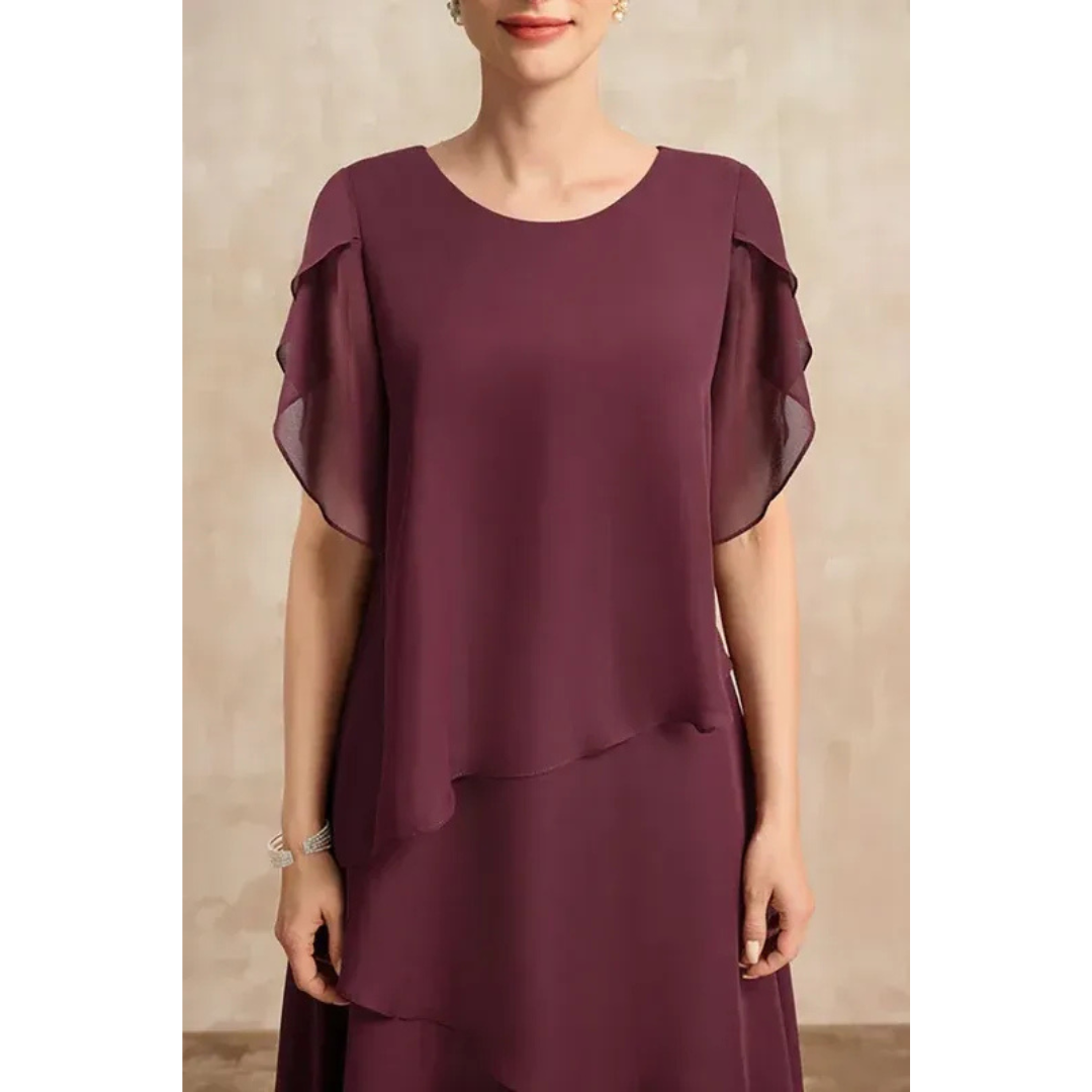 Soreya | Damen Midi Sommerkleid Für Alltag