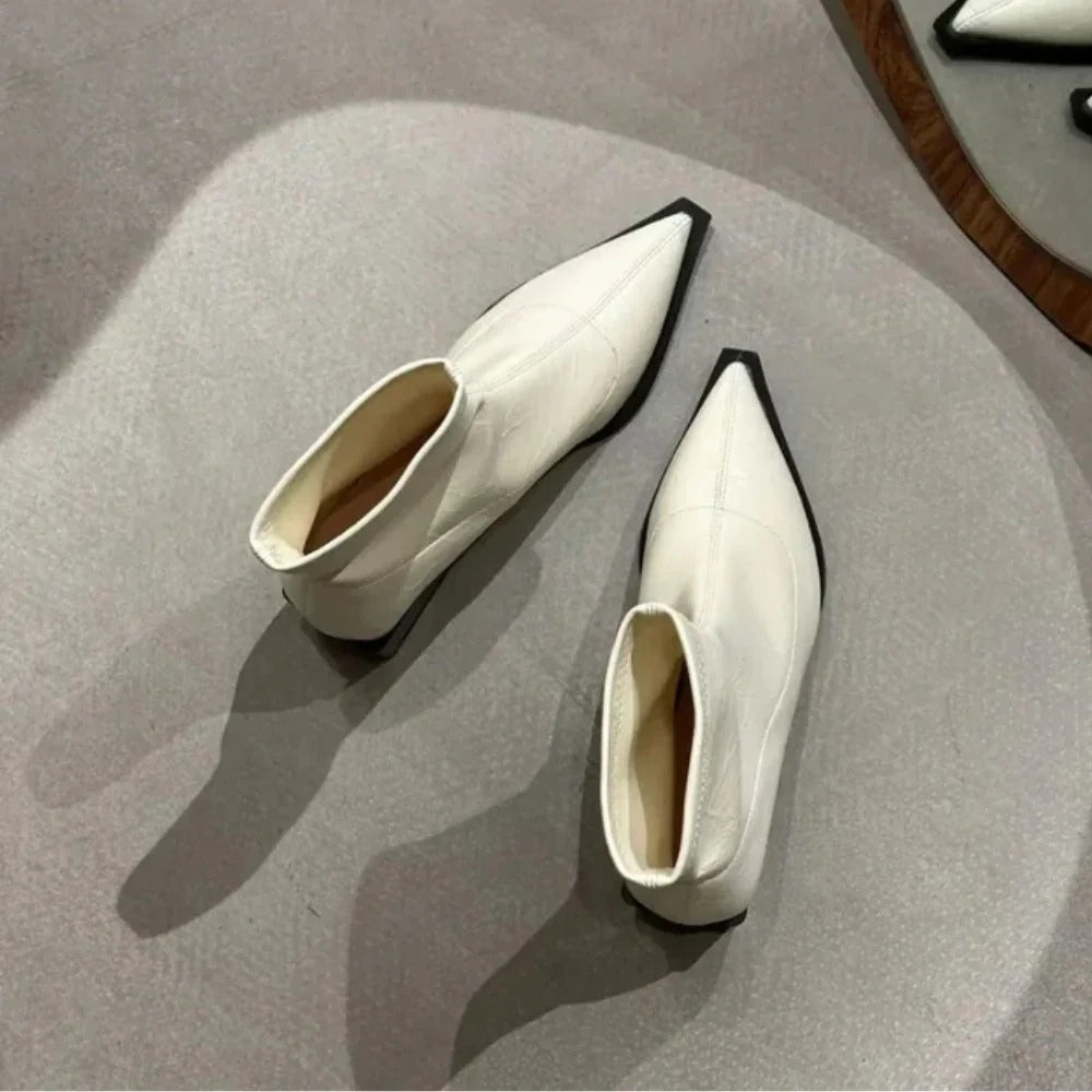 Stiefeletten mit Spitze für Damen – Schuhe für Abend und Büro