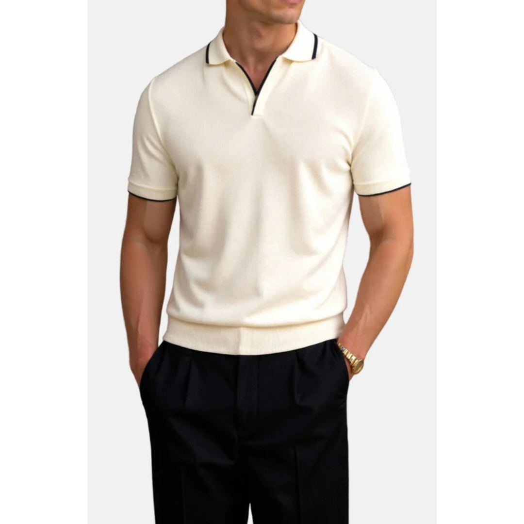 Sven | Herren Stilvolles Kurzarm Poloshirt