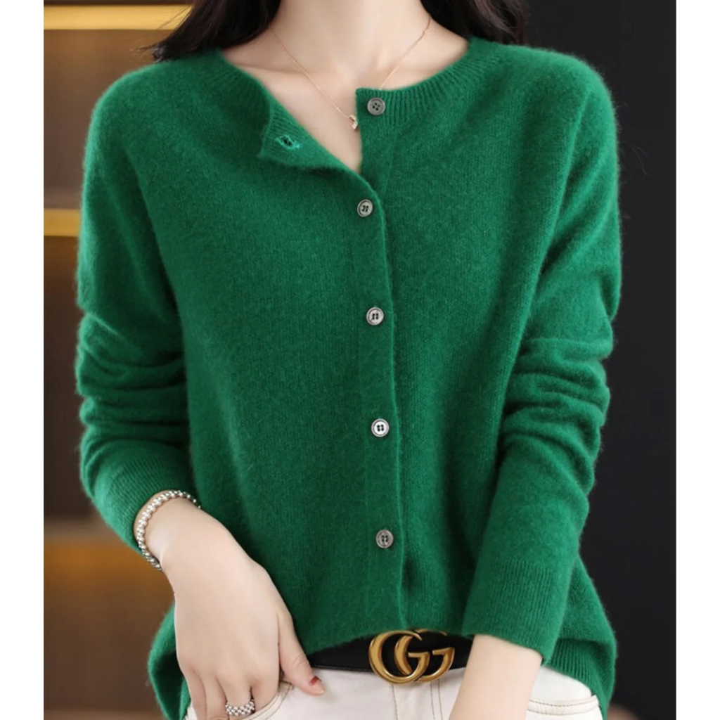 Sybille | Damen Strickjacke für Herbst und Winter