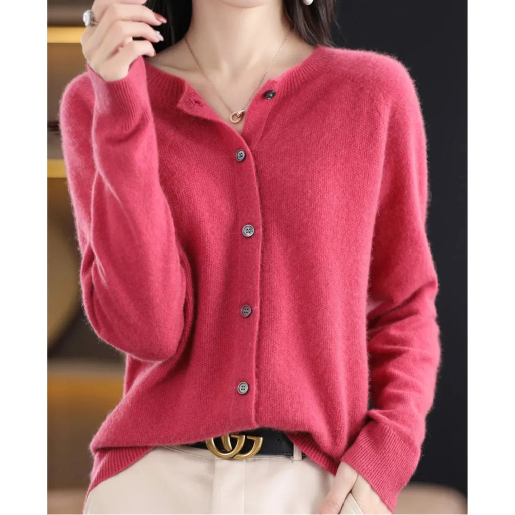 Sybille | Damen Strickjacke für Herbst und Winter