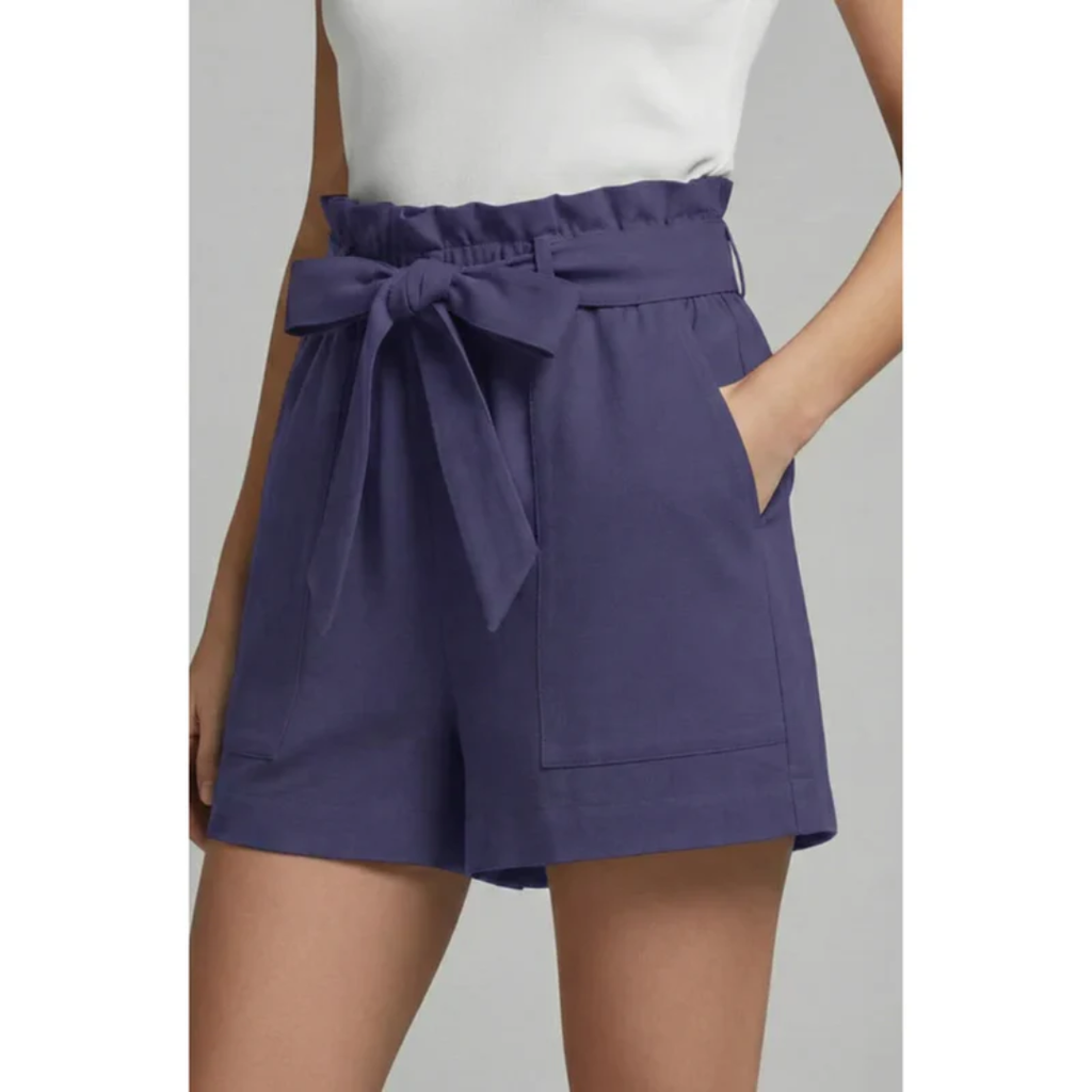 Talia | Damen Shorts Mit Bindebund Für Sommer