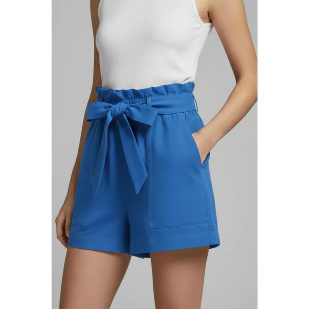 Talia | Damen Shorts Mit Bindebund Für Sommer