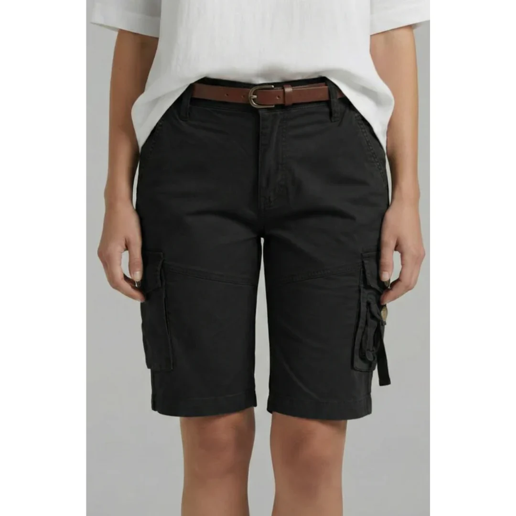 Tamina | Damen Cargo Shorts Mit Taschen Für Strand