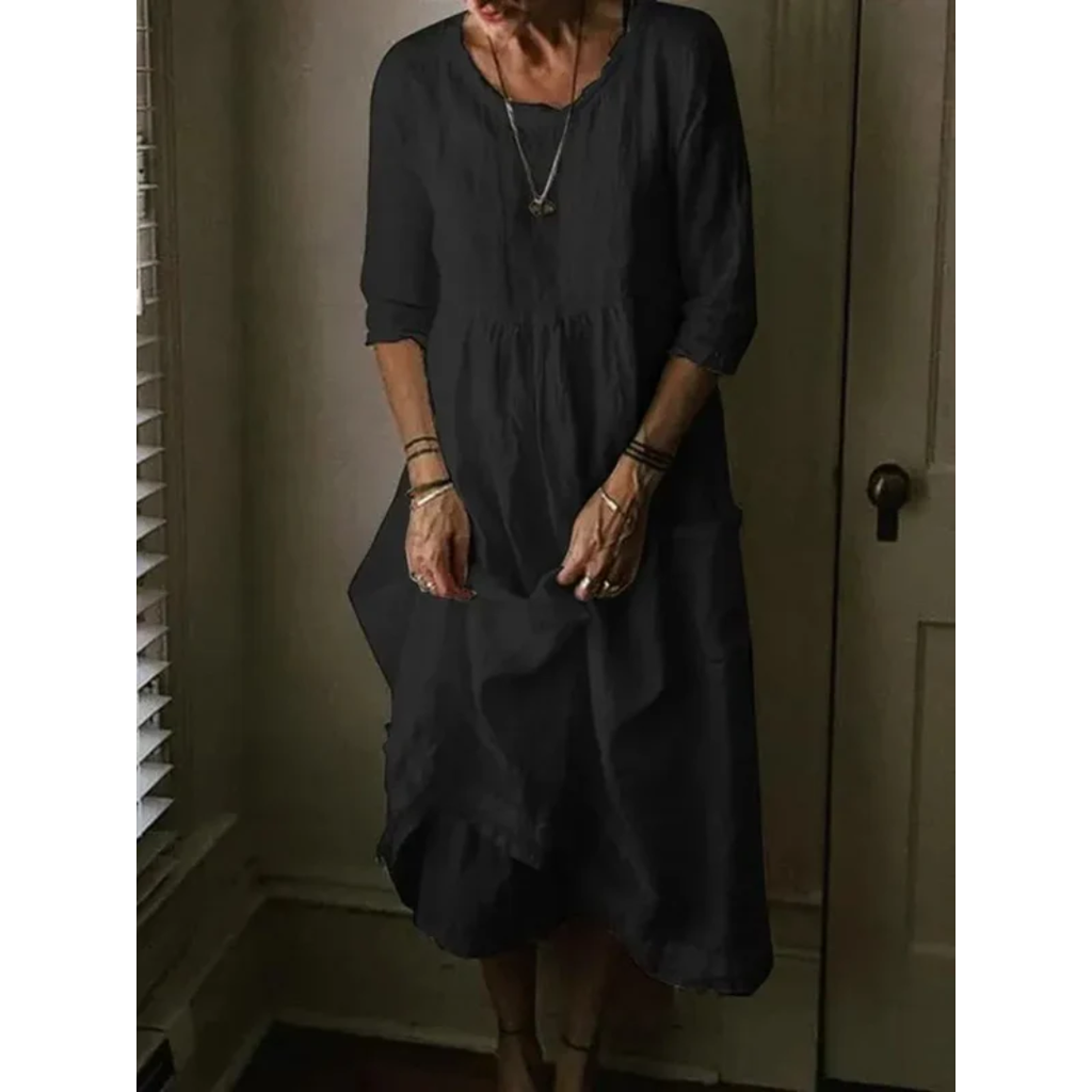Tanja | Damen Sommer Abendkleid Midi