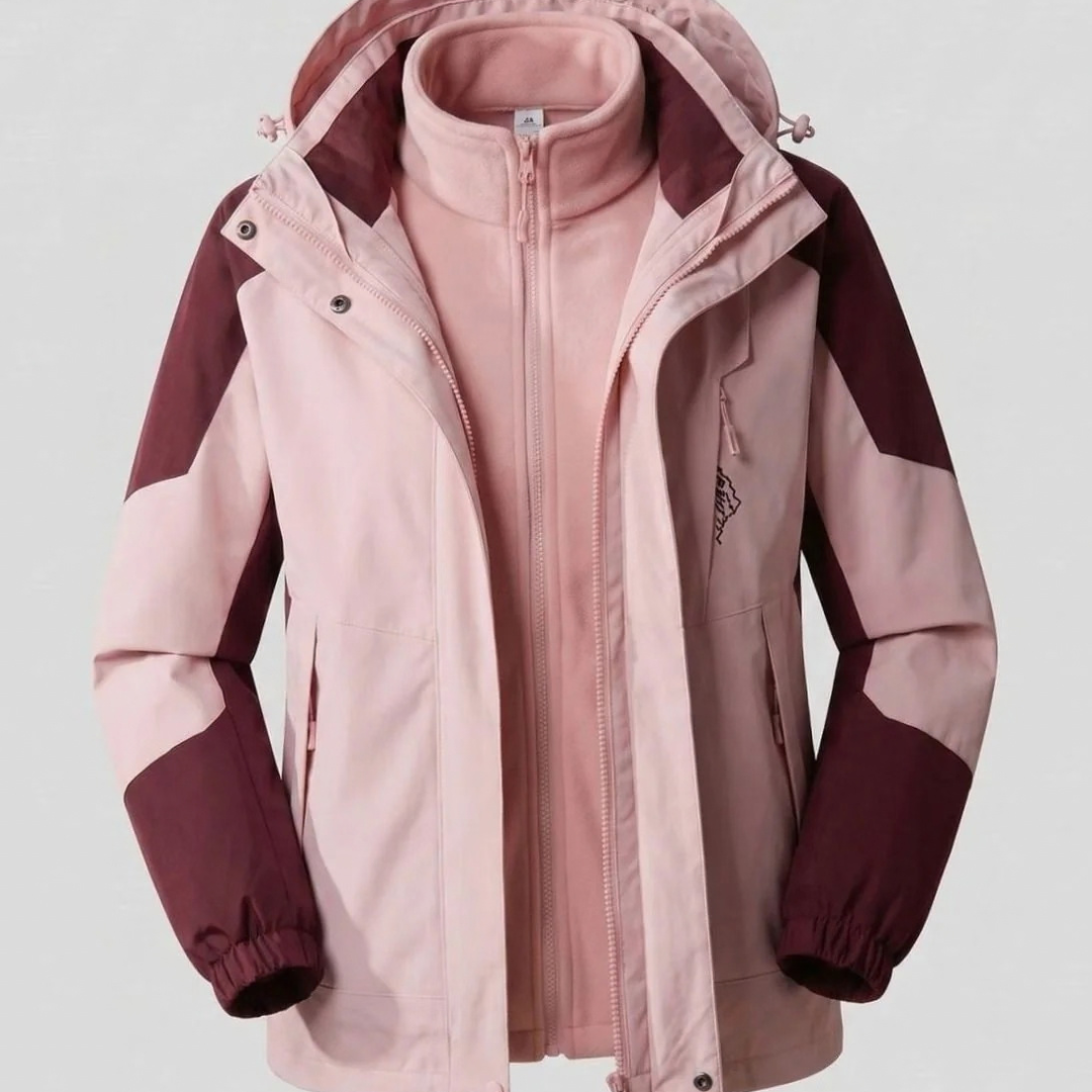 Tanja | Damen Wasserdichte Winterjacke mit Kapuze und Freizeit Stil