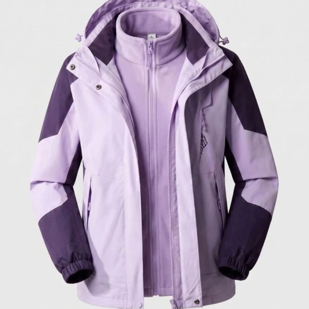 Tanja | Damen Wasserdichte Winterjacke mit Kapuze und Freizeit Stil