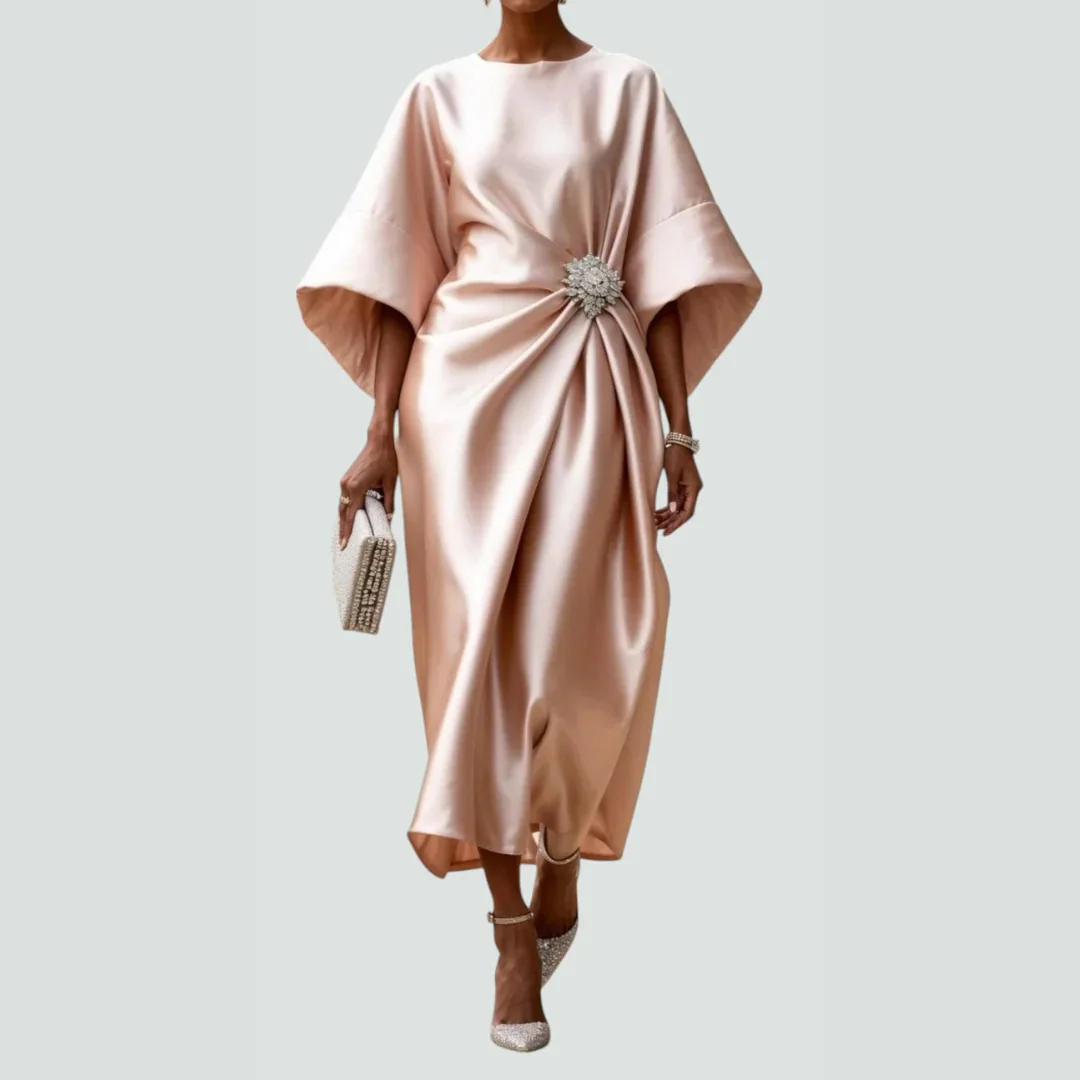 Tara | Damen Midikleid für Abend und Sommeranlässe