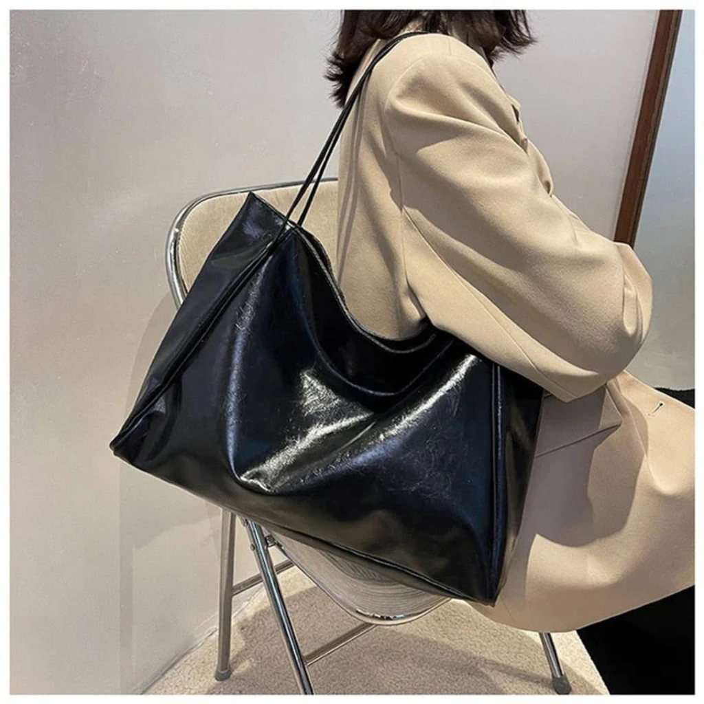 Thea | Damen Stilvolle Tote Bag Aus Kunstleder