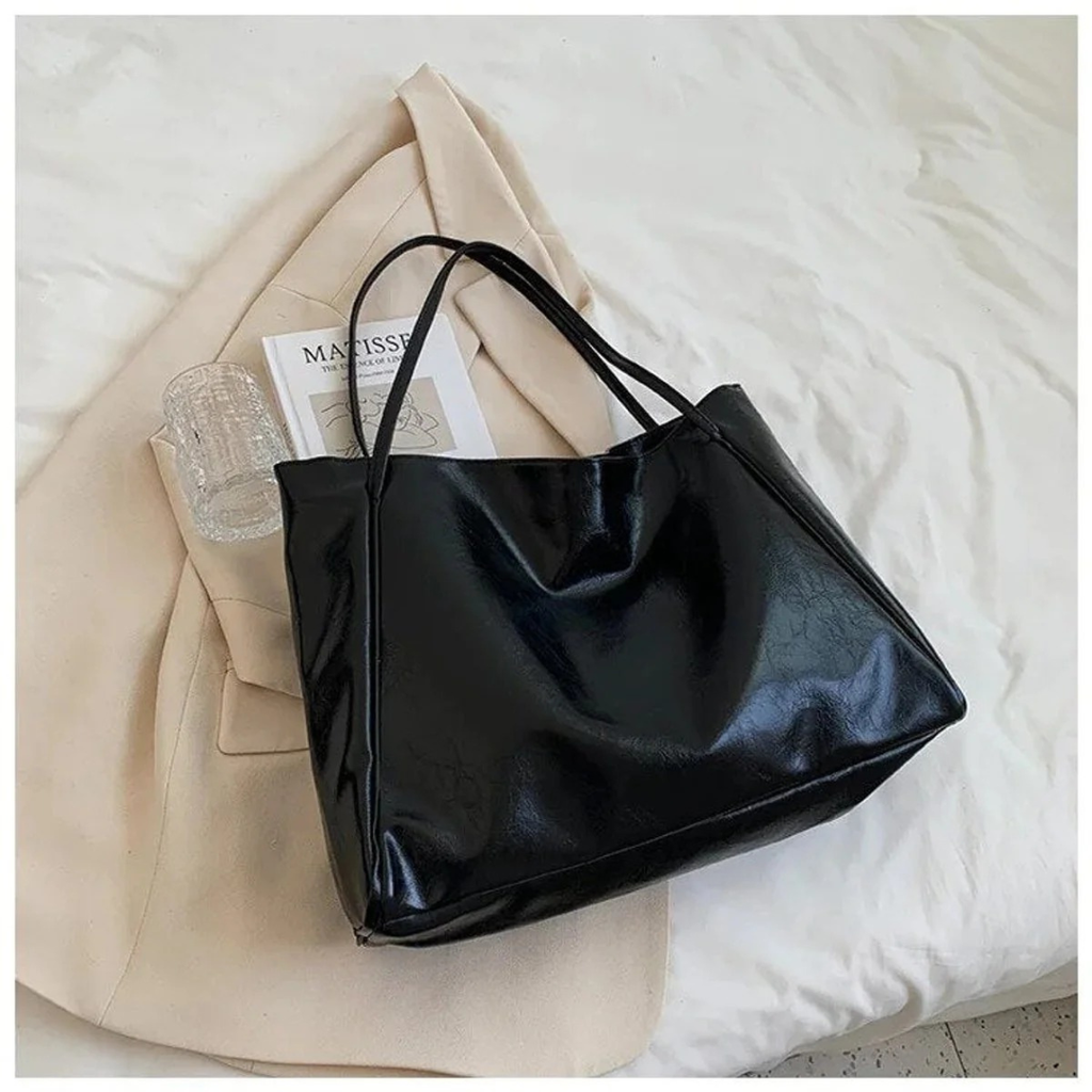 Thea | Damen Stilvolle Tote Bag Aus Kunstleder