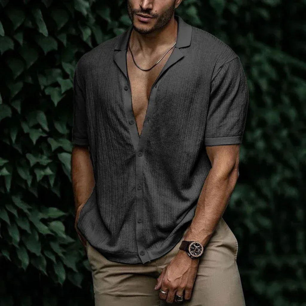 Theo | Herren Hemd Für Alltag Und Sommer
