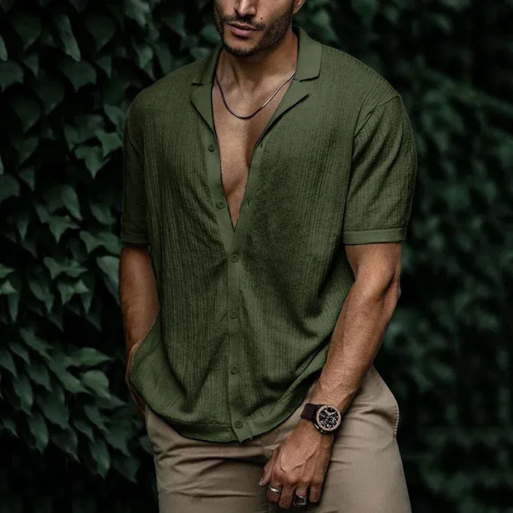Theo | Herren Hemd Für Alltag Und Sommer