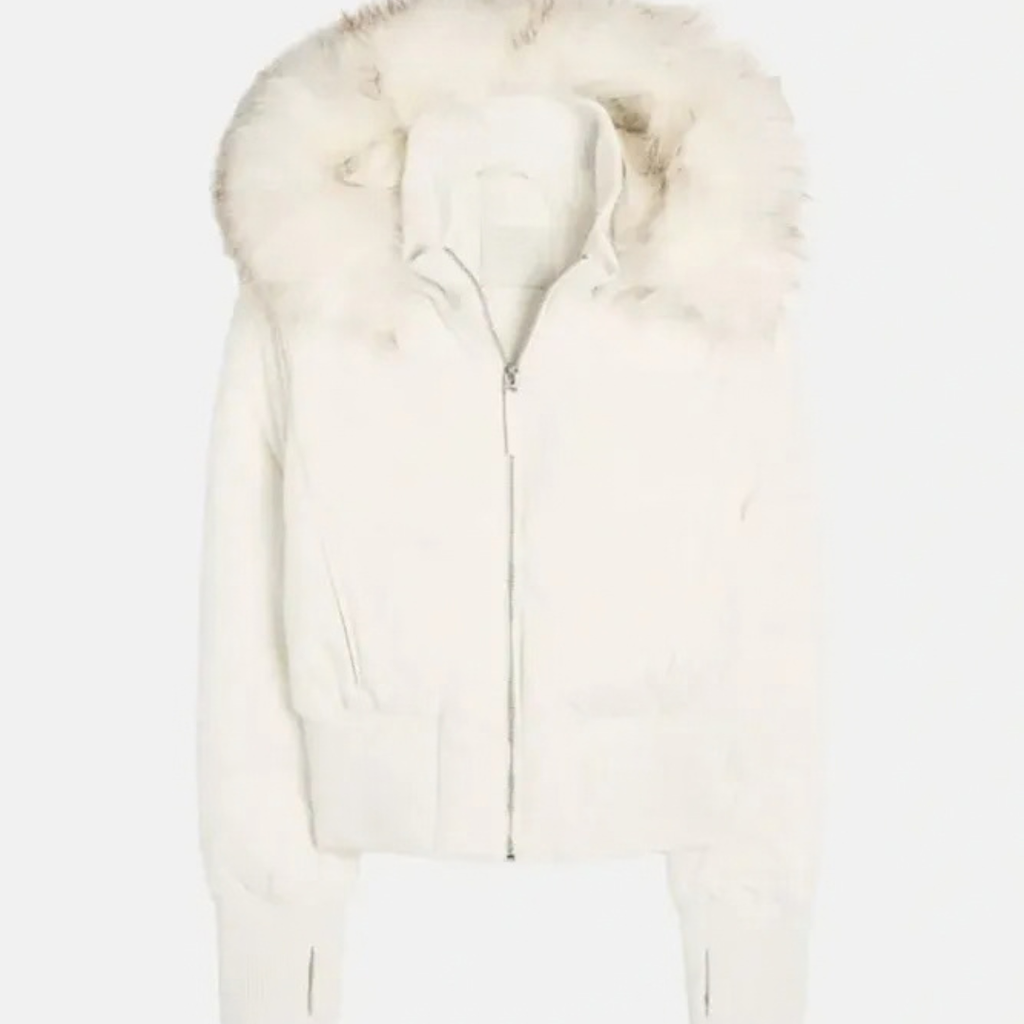 Theresa | Damen Winterjacke mit Kapuze und Reißverschluss