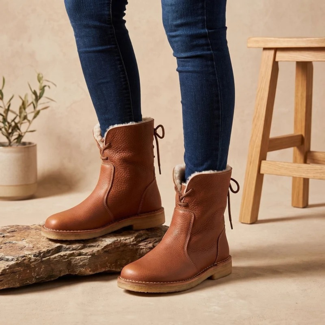 Theresia | Damen Wasserdichte Orthopädische Stiefel