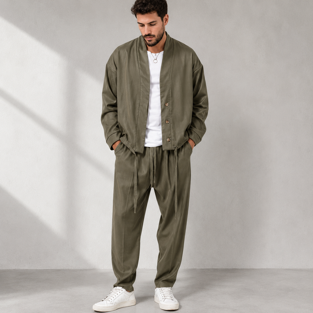 Thomas | Herren Bequeme Sommer Zweiteiler Set