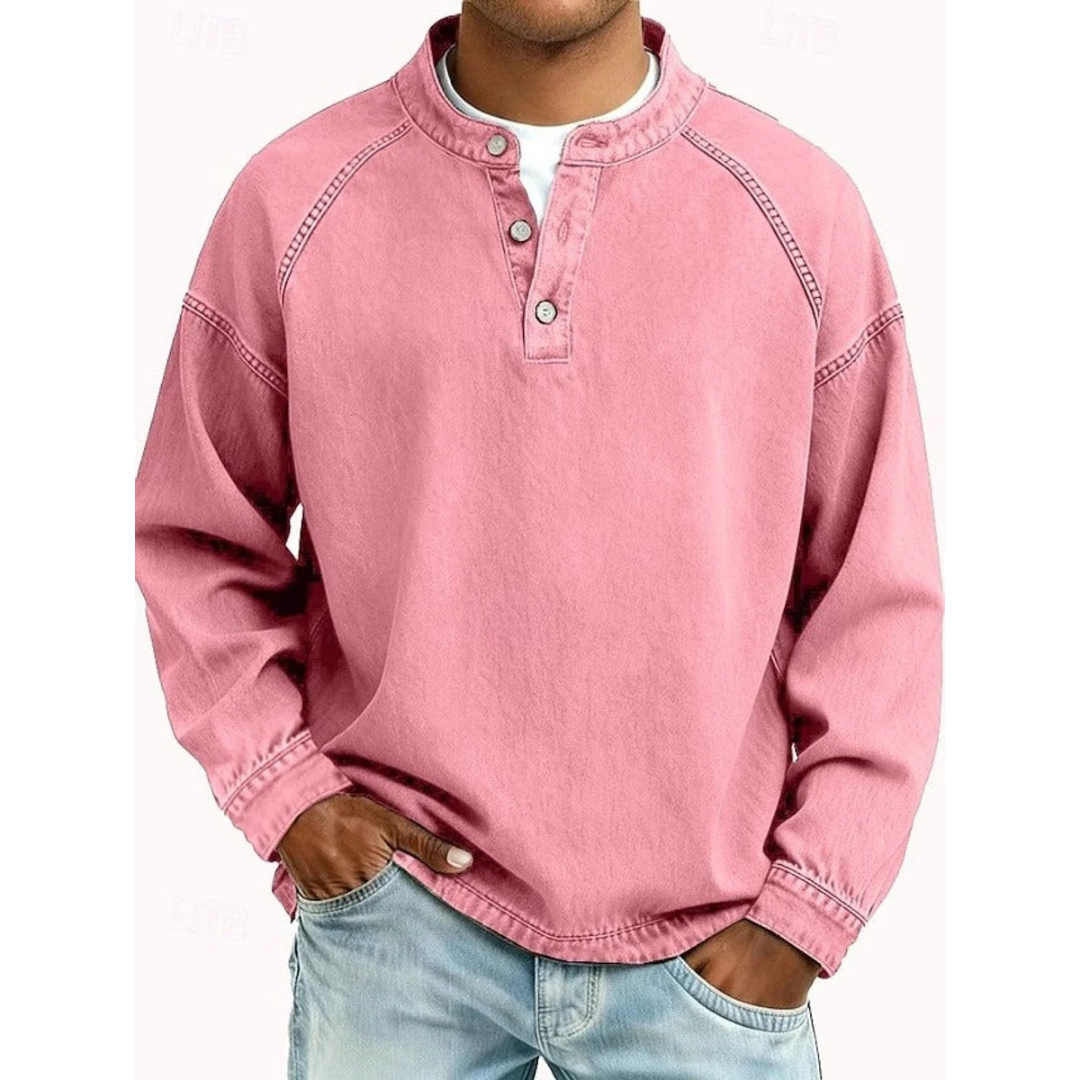 Thomas | Herren Retro Pullover Langarm