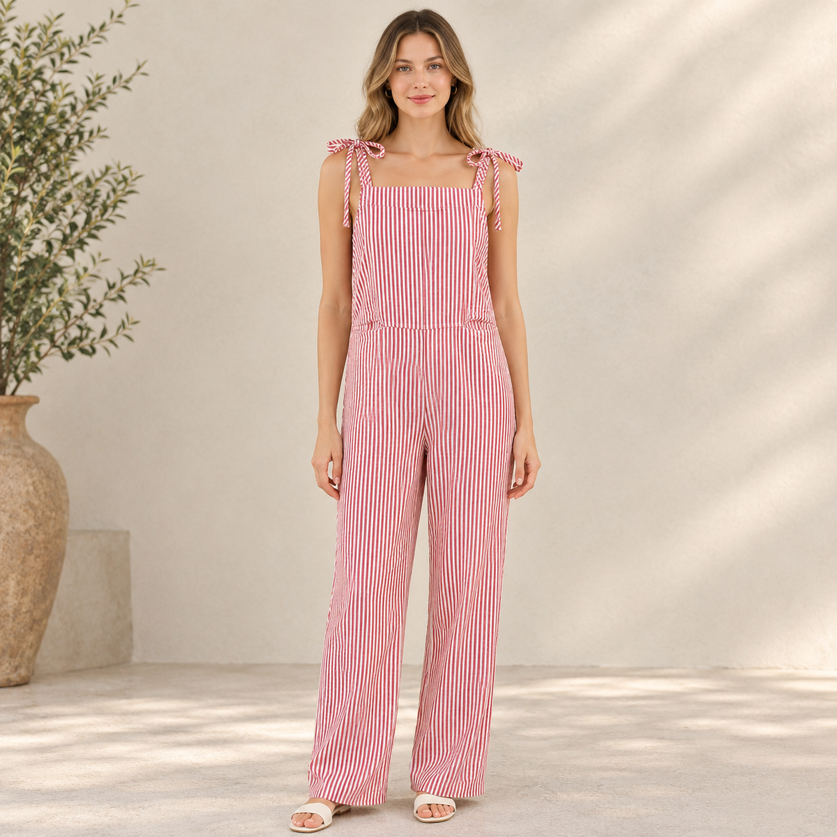 Tilda | Damen Vintage Jumpsuit im Loose Fit