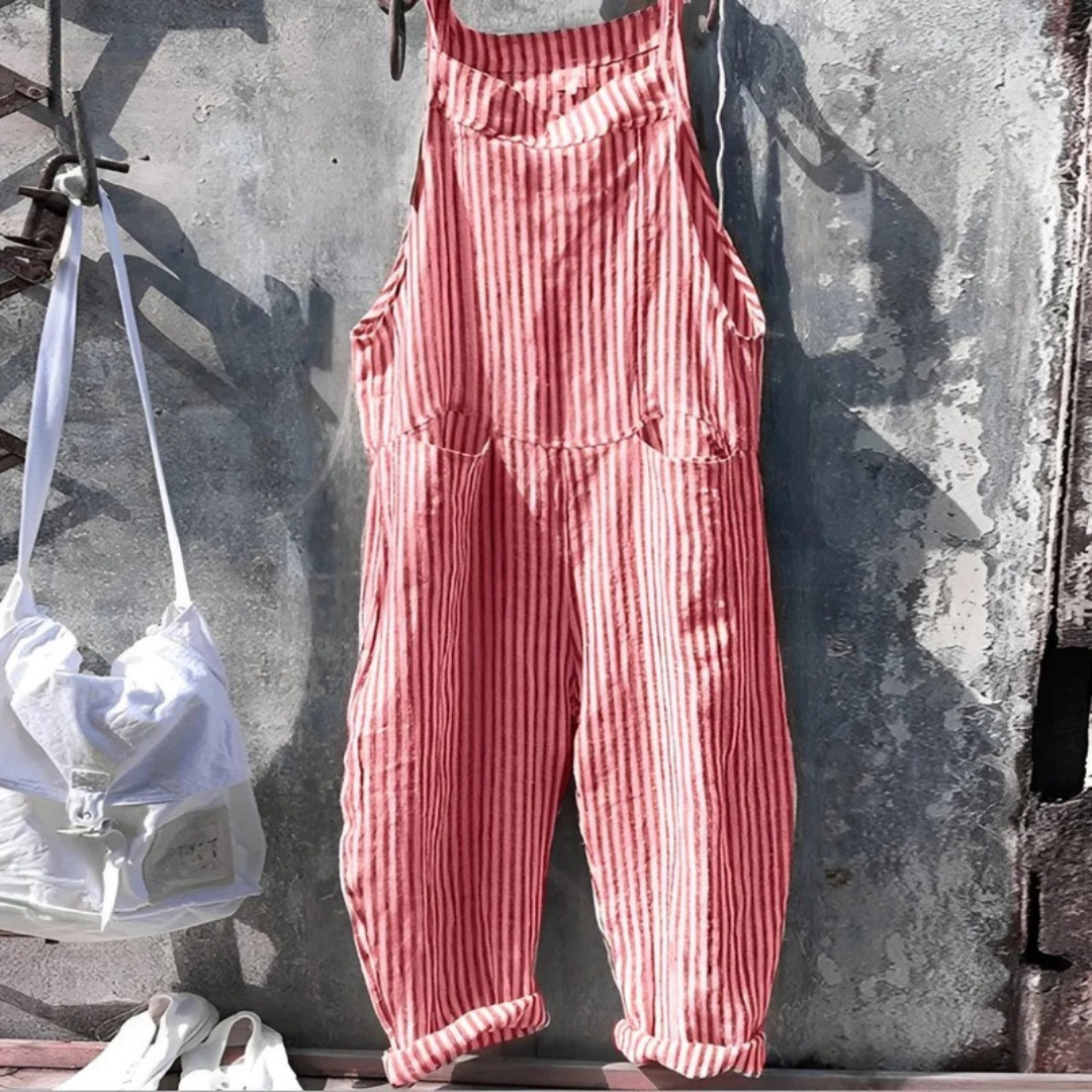 Tilda | Damen Vintage Jumpsuit im Loose Fit