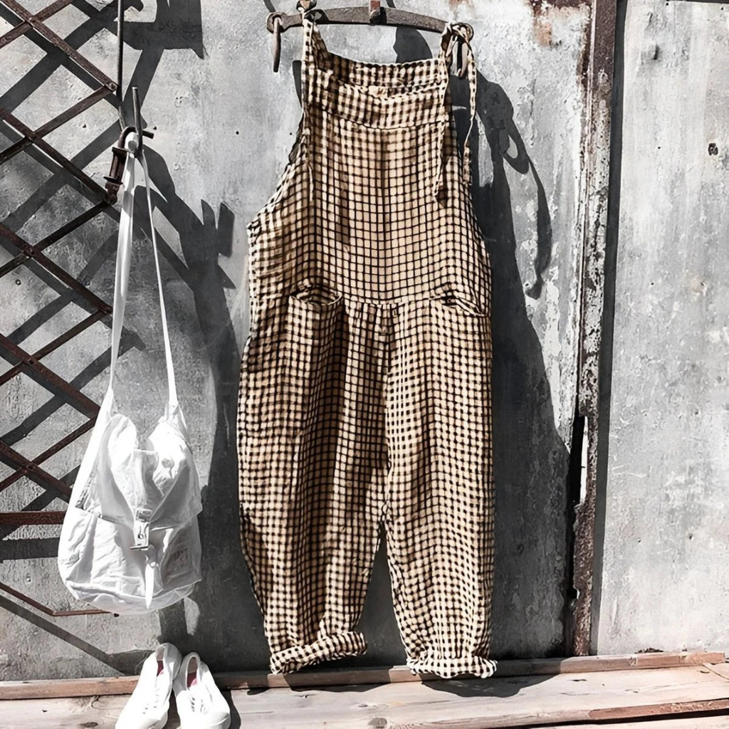 Tilda | Damen Vintage Jumpsuit im Loose Fit