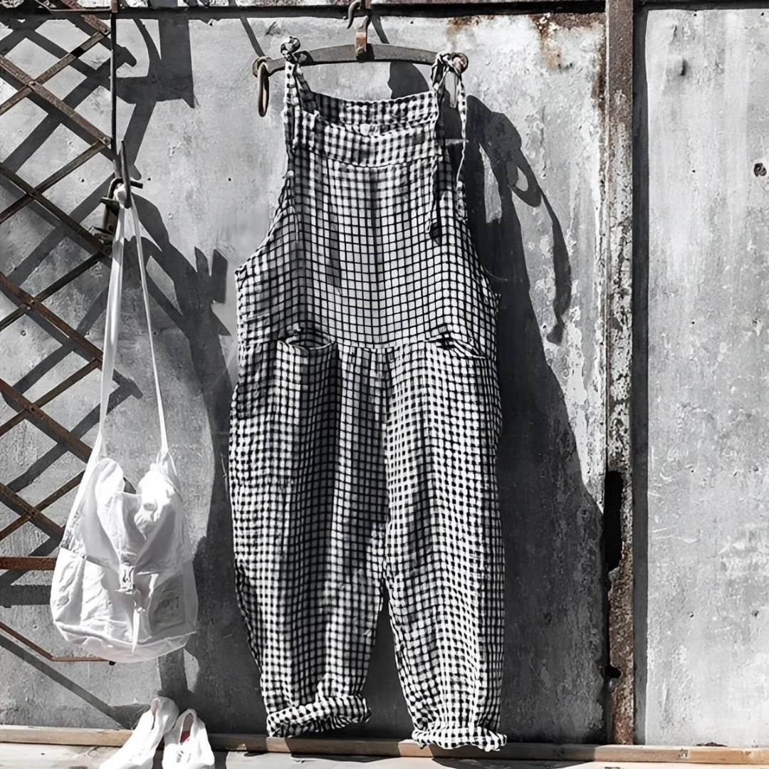 Tilda | Damen Vintage Jumpsuit im Loose Fit