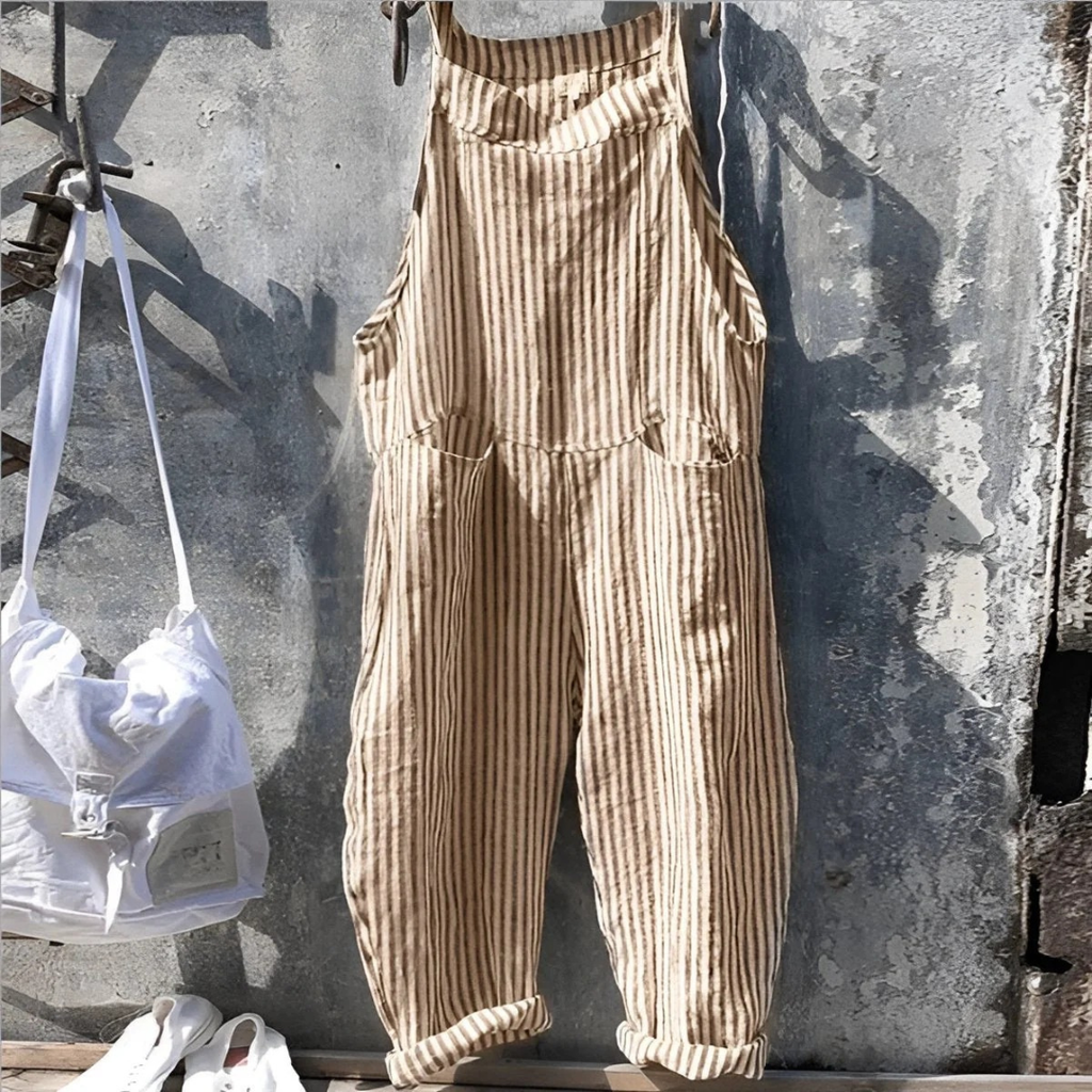 Tilda | Damen Vintage Jumpsuit im Loose Fit