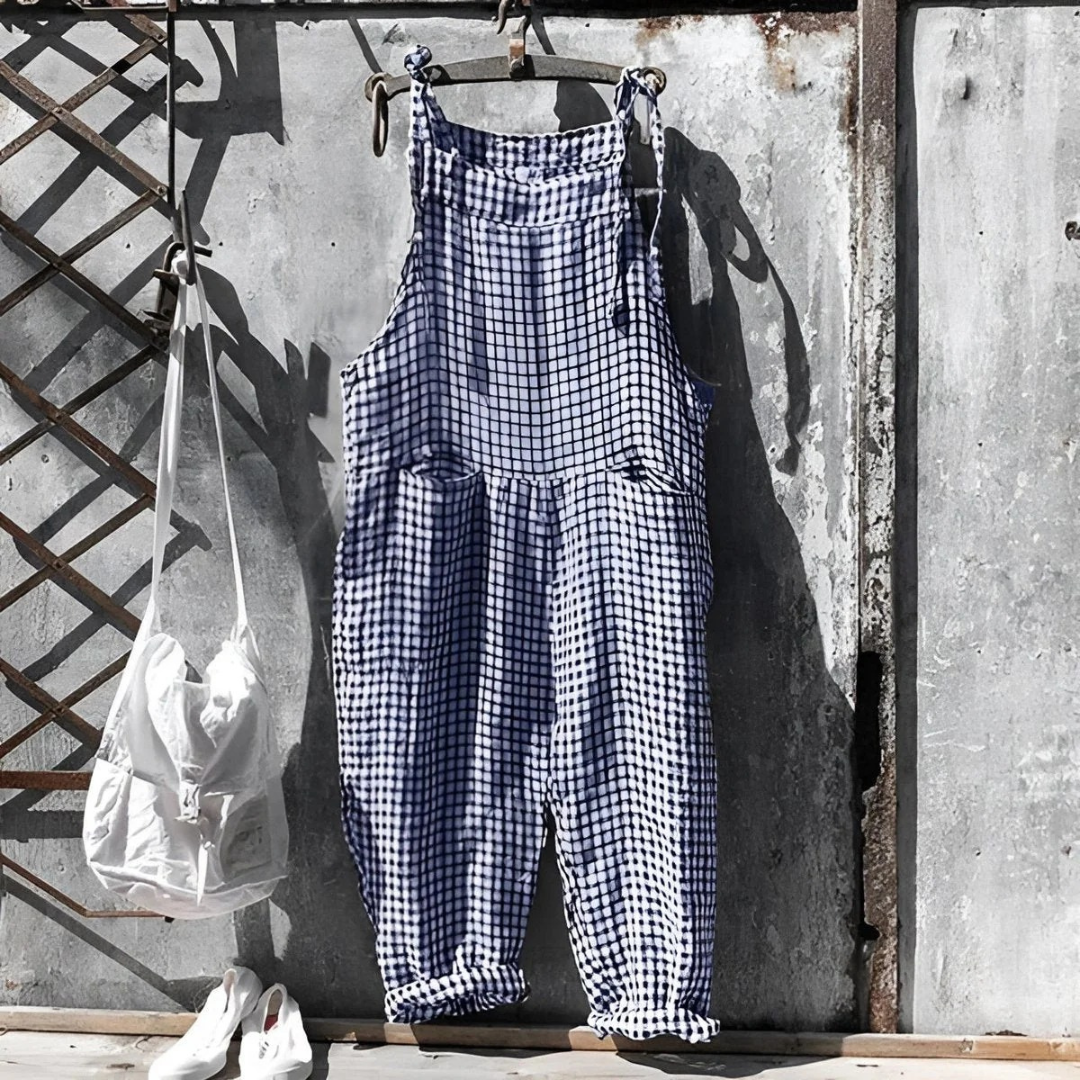 Tilda | Damen Vintage Jumpsuit im Loose Fit