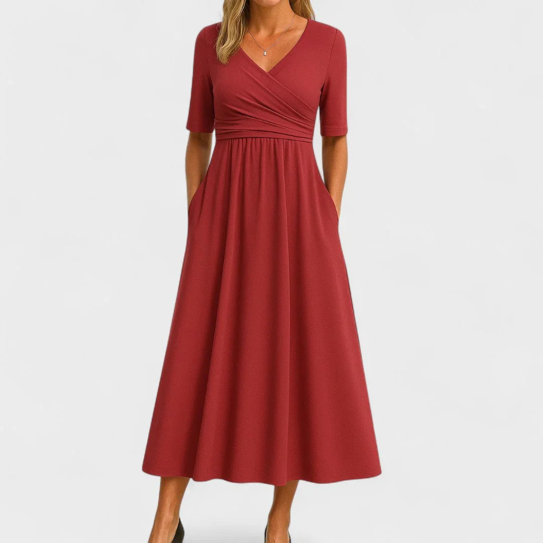 Tina | Damen Maxikleid Sommer leicht für warme Tage