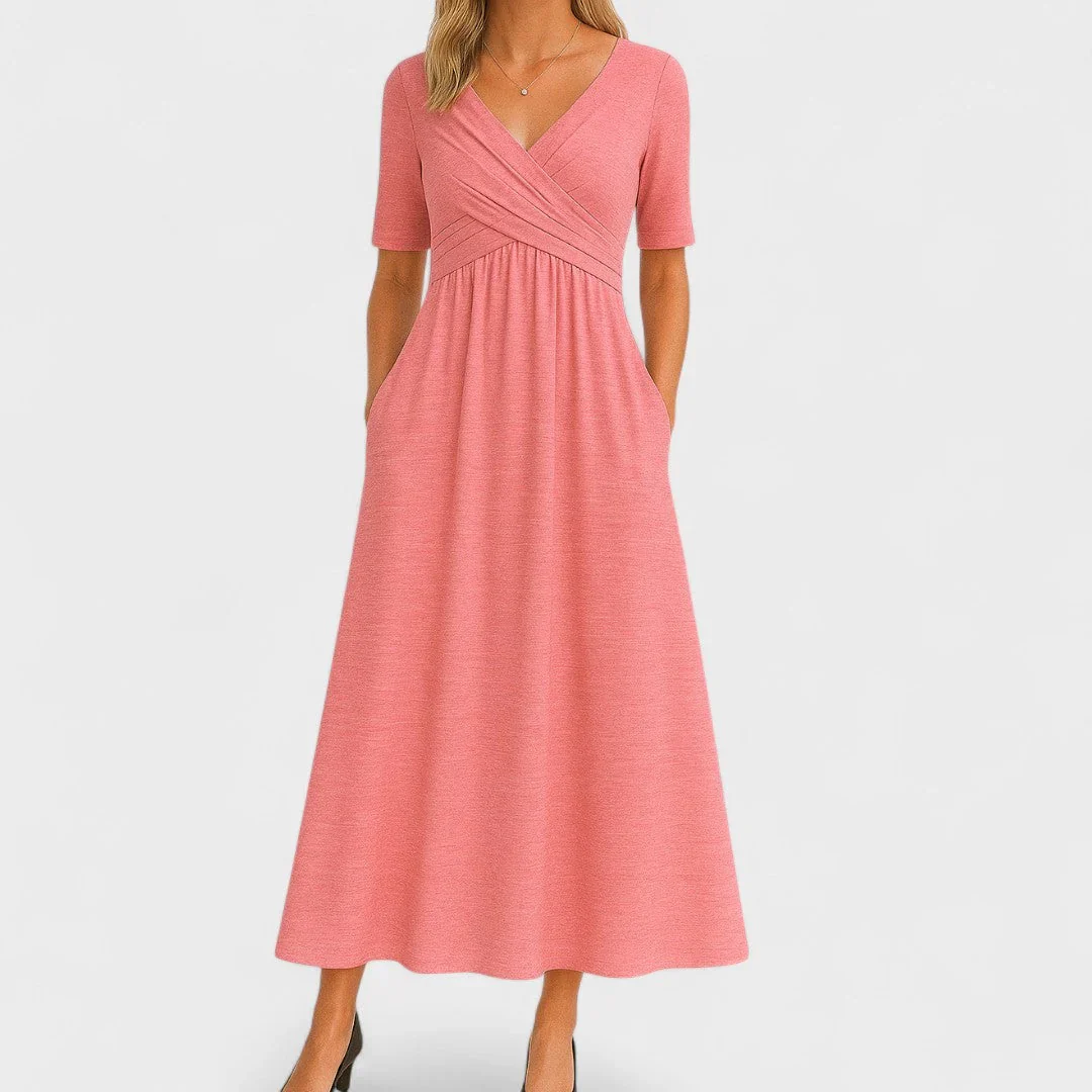 Tina | Damen Maxikleid Sommer leicht für warme Tage