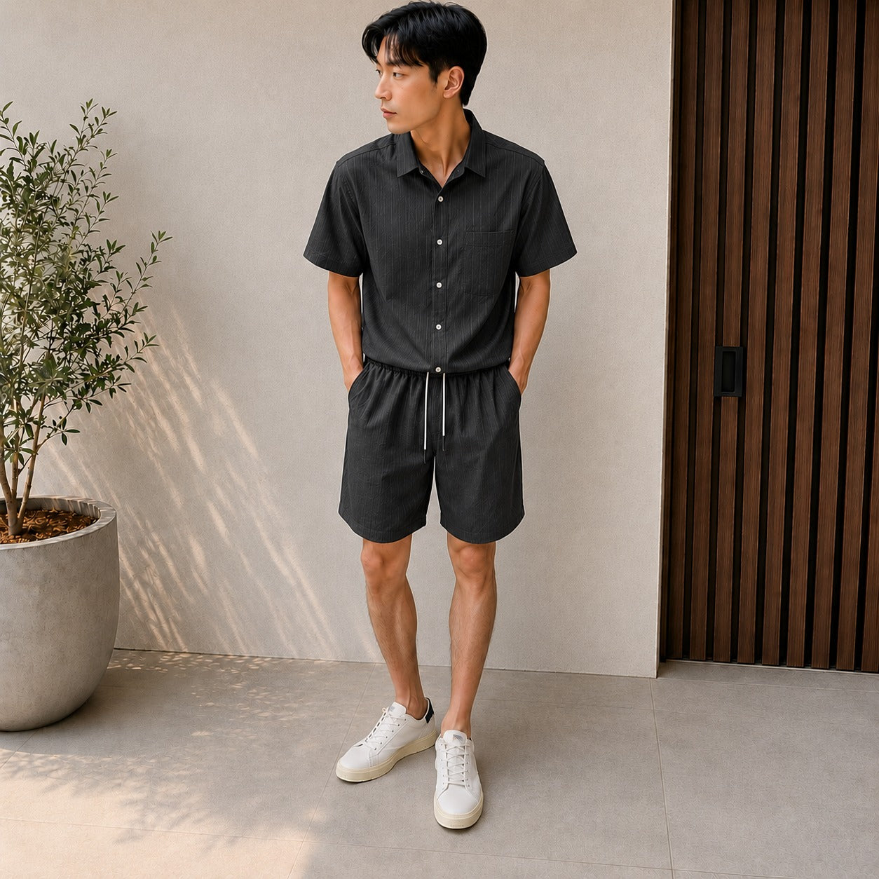 Tjark | Herren Sommer Zweiteiler Set