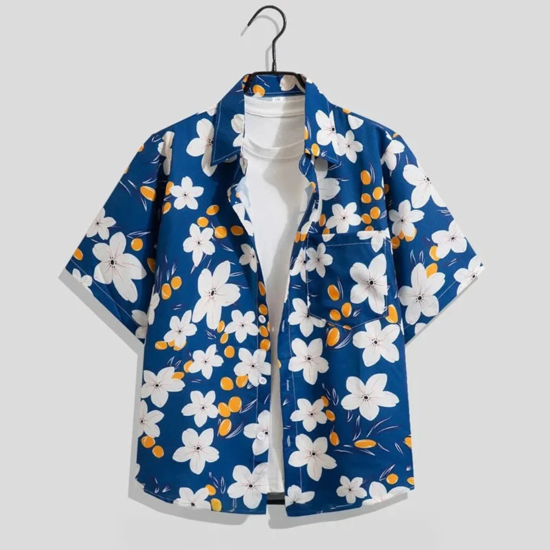 Torben | Herren Hemd Blumenmuster Sommer Style